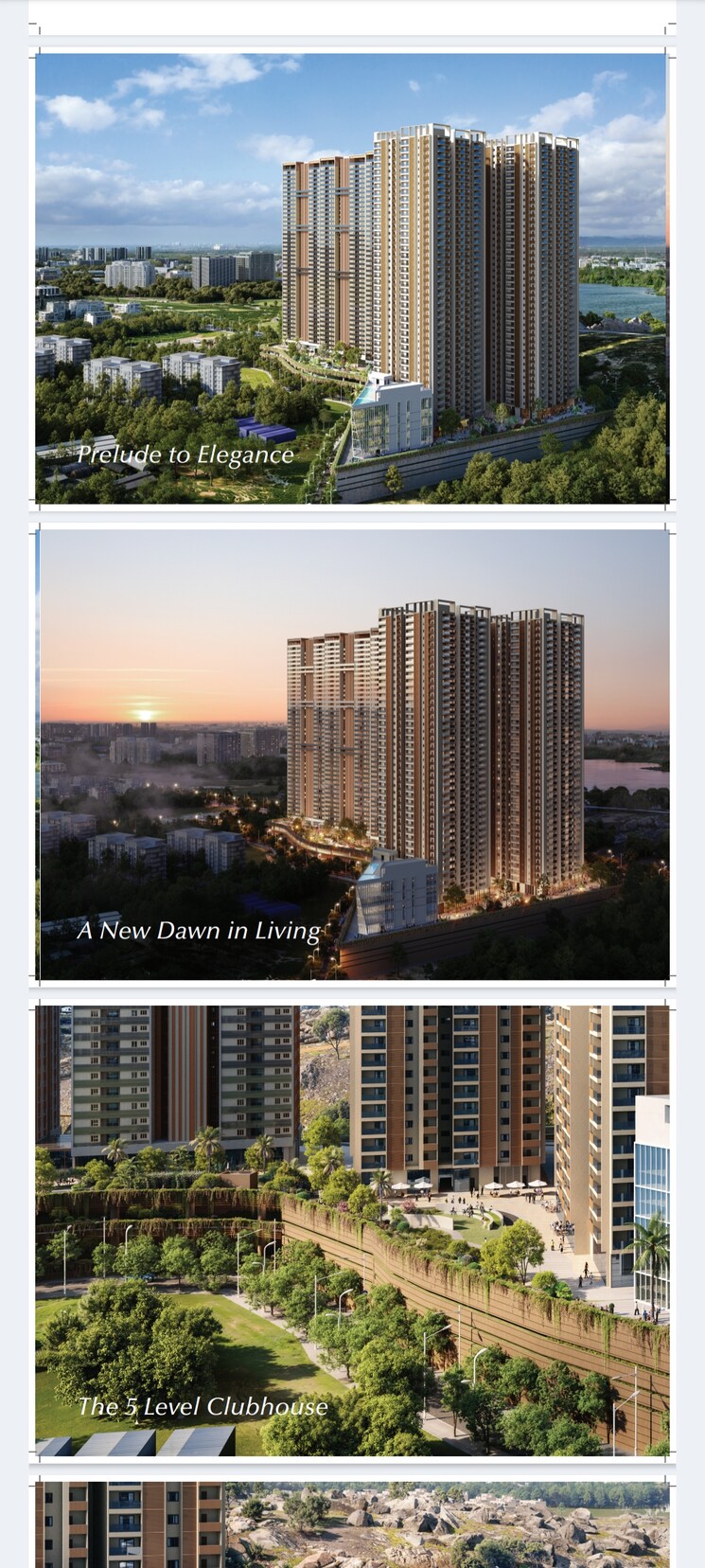 Exterior View, srias-iwa 4 Bedroom 3620 Sq.Ft. Apartment In Nanakramguda Hyderabad 8558927