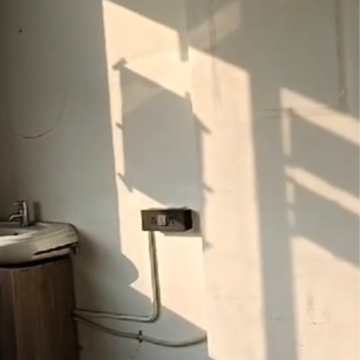 Bathroom in  Office Space at Khinvasara Trade Center, Thergaon – for Rent
