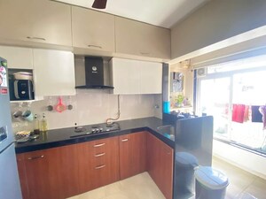 Kitchen in 1 BHK Apartment at Rama Ratan CHS, Mulund East – for Sale