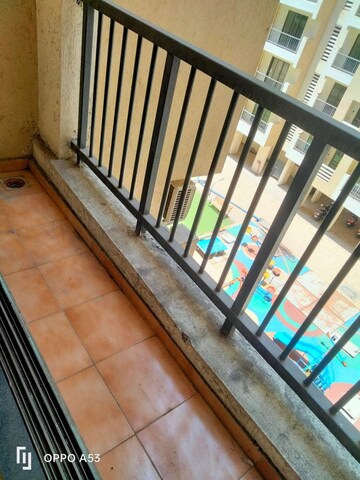 Balcony in 1 BHK Apartment at Ekta Parksville Brooklyn Park, Virar West – for Rent