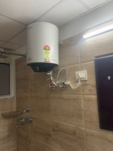 Bathroom in 3 BHK Apartment at Ajnara Le Garden, Sector 16b Greater Noida – for Rent