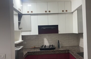 Kitchen in 3 BHK Apartment at Ajnara Le Garden, Sector 16b Greater Noida – for Rent