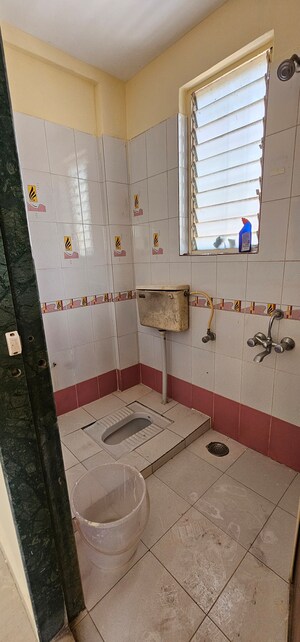 Bathroom in 3 BHK Apartment at Rajas Society – for Sale