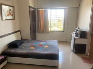 Bedroom in 3 BHK Apartment at Eisha Sangam, Market Yard – for Sale