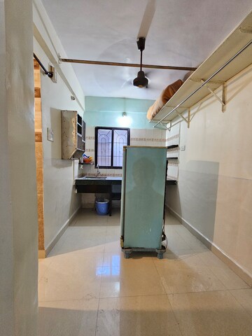 Master Bedroom in 1 RK Apartment at Raut Baug Housing Complex, Dhankawadi – for Rent