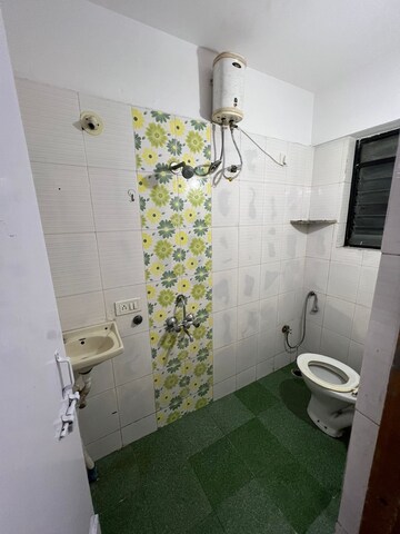 Bathroom in 3 BHK Apartment at Chandan Nagar – for Rent