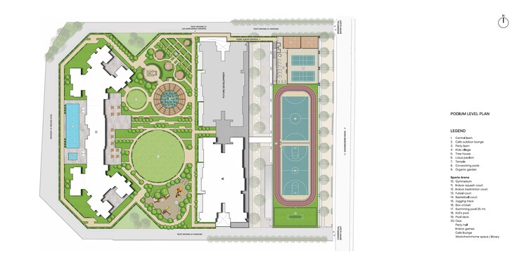 Master Plan, kapur bawdi 5 Bedroom 2067 Sq.Ft. Apartment In Kapur Bawdi Thane 8559095