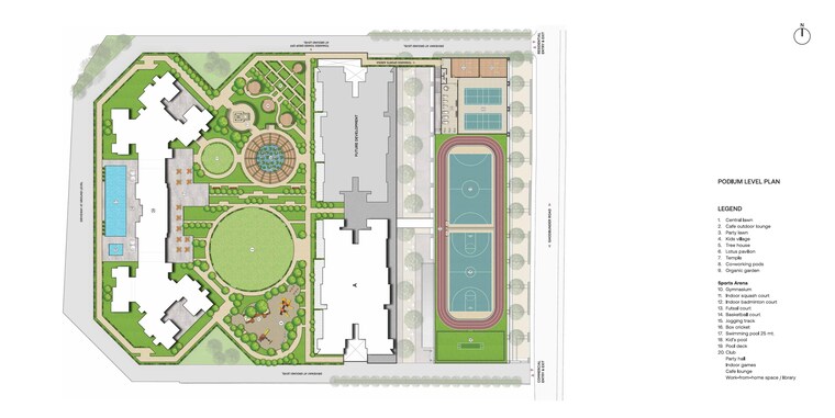 Master Plan, kapur bawdi 5 Bedroom 2067 Sq.Ft. Apartment In Kapur Bawdi Thane 8559095