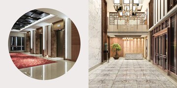 Building Lobby in 3.5 BHK Apartment at Kapur Bawdi – for Sale