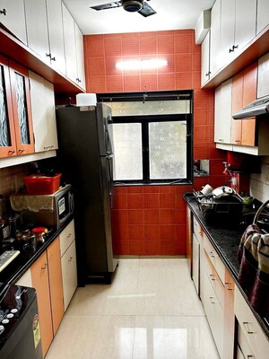 Kitchen in 1 BHK Apartment at Shree Chanakya CHS, Kandivali West – for Sale