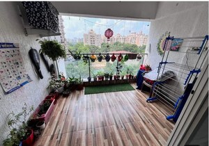 Balcony in 3 BHK Apartment at Kolte Patil Elburz Hills & Dales , Nibm – for Sale