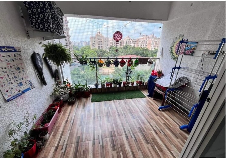 Balcony, kolte-patil-elburz-hills-dales 3 Bedroom 1650 Sq.Ft. Apartment In Nibm Pune 8559127