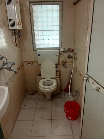 Bathroom in 2 BHK Apartment at Mathura Vihar CHS, Borivali West – for Rent