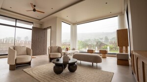 Living Room in 2 BHK Apartment at Roswalt Zaiden, Andheri West – for Sale