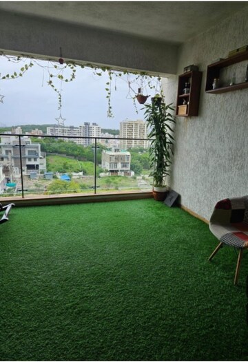 Balcony in 3 BHK Apartment at Parmar Garden, Wanwadi – for Rent