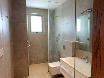 Bathroom in 4 BHK Apartment at Jayabheri The Peaks, Narsingi – for Rent