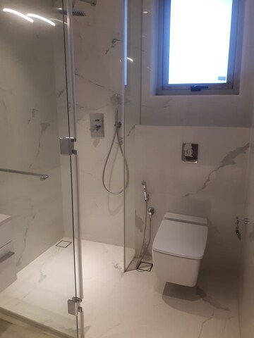 Bathroom in 4 BHK Apartment at Jayabheri The Peaks, Narsingi – for Rent