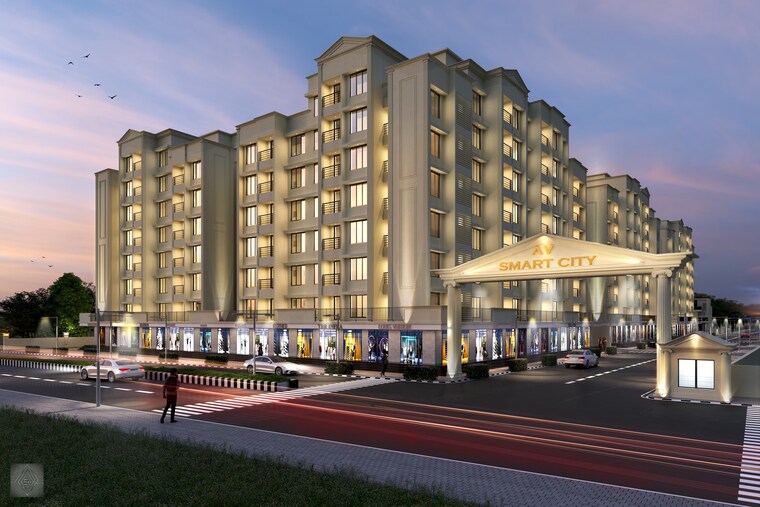Exterior View, av-smart-city 2 Bedroom 486 Sq.Ft. Apartment In Haranwali Palghar 8559177