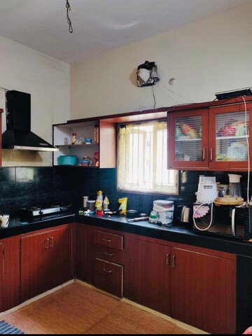 Kitchen in 3 BHK Apartment at Vishnu Vistara, Hi Tech City – for Rent