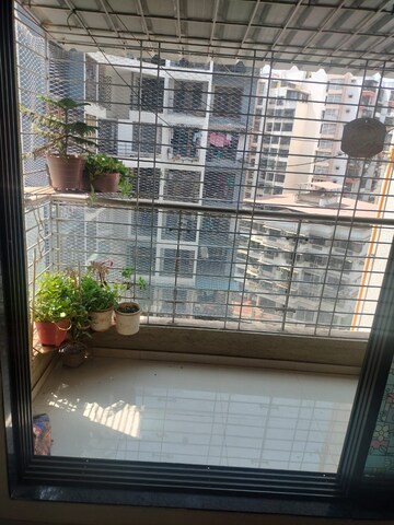 Balcony in 1 BHK Apartment at Nandanvan CHS Khanda Colony, Khanda Colony – for Rent