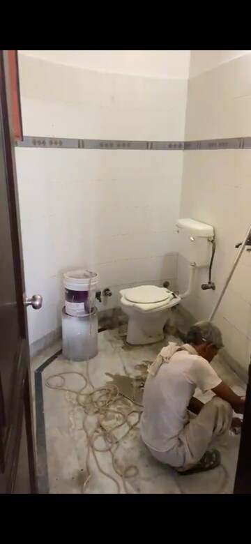 Bathroom in 2.5 BHK Builder Floor at Sector 12 – for Rent