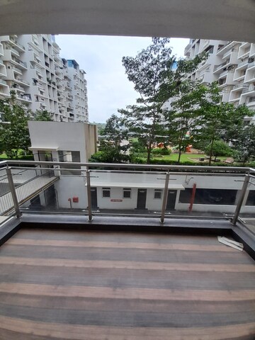 Balcony in 3 BHK Builder Floor at Kumar Hill View Residency, Kothrud – for Sale