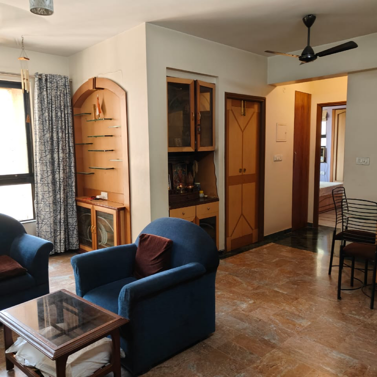 3 BHK + Pooja Room Apartment For Rent in Hiranandani Estate Crown