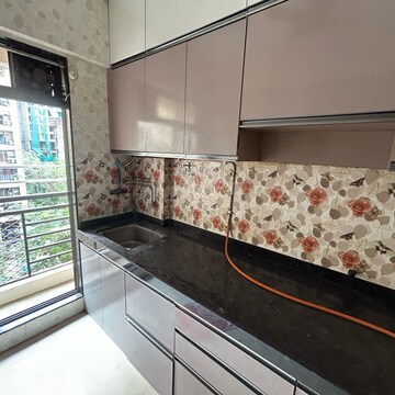 Kitchen in 1 BHK Apartment at Sagar Residency Thane, Anand Nagar – for Rent