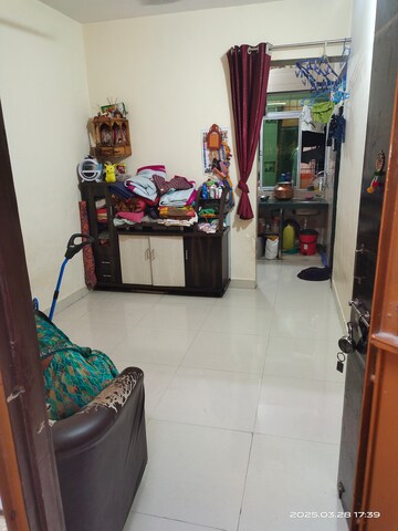 Living Room in 1 RK Apartment at Kopar Khairane – for Rent