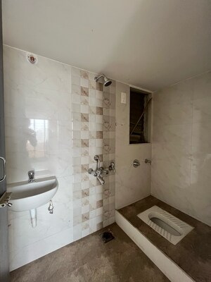Bathroom in 2 BHK Apartment at PNK Imperial Heights Mumbai, Gaurav Galaxy – for Sale