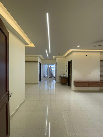 Building Lobby in 3 BHK Apartment at Prestige High Fields, Gachibowli – for Rent