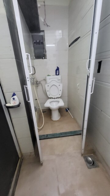 Bathroom in 1 BHK Independent House at Hill Garden, Manpada – for Rent