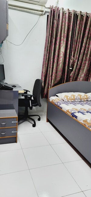 Master Bedroom in 1 BHK Apartment at Maruti Radhamit, Nerul – for Sale