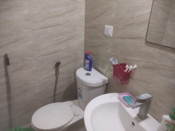 Bathroom in 3 BHK Apartment at Supertech Cape Town, Sector 74 – for Rent