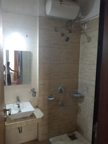 Bathroom in 2 BHK Apartment at Mittal Sun Horizon, Balewadi – for Rent