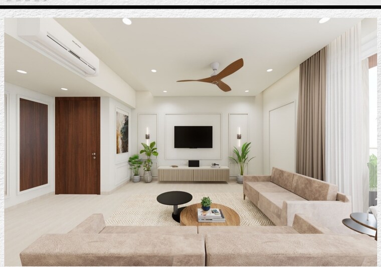 Living Room, hiranandani-lake-enclave-glendale 4 Bedroom 1700 Sq.Ft. Apartment In Ghodbunder Road Thane 8560058