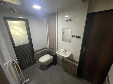 Bathroom in 3 BHK Apartment at Shivneri CHS, Ghatkopar East – for Rent