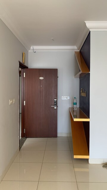 Building Lobby in 2 BHK Apartment at Puravankara Palm Beach, Hennur – for Sale