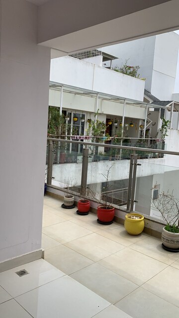 Balcony in 2 BHK Apartment at Puravankara Palm Beach, Hennur – for Sale