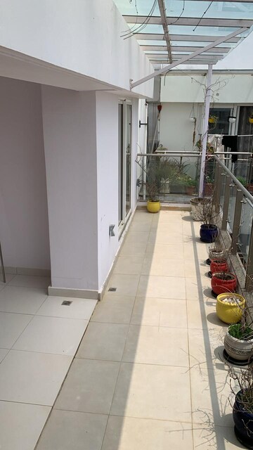 Balcony in 2 BHK Apartment at Puravankara Palm Beach, Hennur – for Sale
