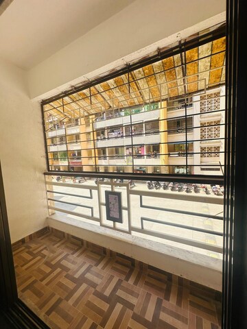 Balcony in 1 BHK Apartment at Pranjee Garden City Phase 2, Katrap – for Rent