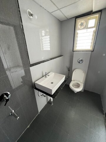 Bathroom in 2 BHK Apartment at Goel Ganga Altus, Kharadi – for Rent