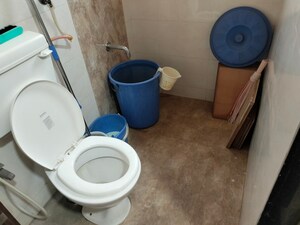 Bathroom in 1 BHK Apartment at Vistas CHS, Kavesar – for Sale