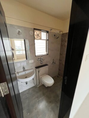 Bathroom in 2 BHK Apartment at Nyati Elan, Wagholi – for Rent