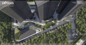 Balcony in 3 BHK Apartment at Experion The Trillion, Sispal Vihar – for Sale