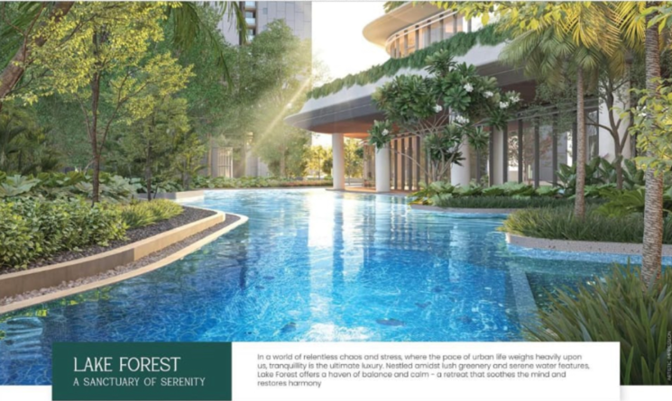 Swimming Pool, experion-the-trillion 3 Bedroom 3000 Sq.Ft. Apartment In Sispal Vihar Gurgaon 8560442