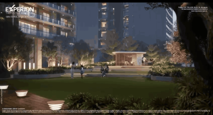 Swimming Pool, experion-the-trillion 3 Bedroom 3000 Sq.Ft. Apartment In Sispal Vihar Gurgaon 8560442