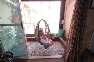 Balcony in 2.5 BHK Apartment at Pride Presidency Luxuria, Ghodbunder Road – for Sale