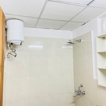 Bathroom in 2 BHK Apartment at Pyramid Elite, Nawada Fatehpur – for Rent