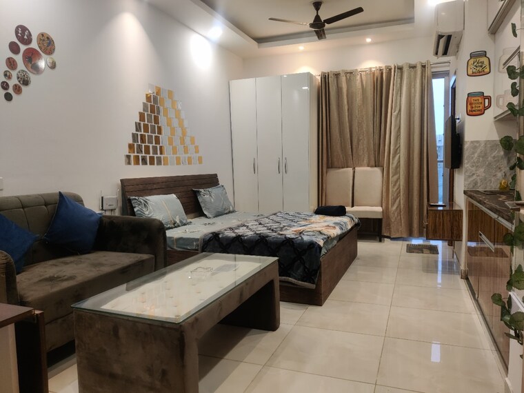 Living Room, sector 1 greater noida 3 Bedroom 1500 Sq.Ft. Builder Floor In Sector 1 Greater Noida Greater Noida 8560503